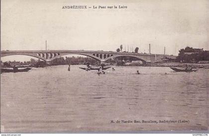 42 - Andrézieux - Pont sur la Loire