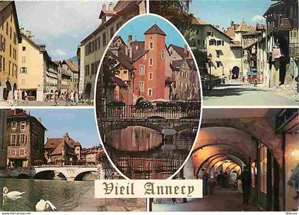 74 - Annecy - Le vieil Annecy - Multivues - Flamme Postale - CPM - Voir Scans Recto-Verso