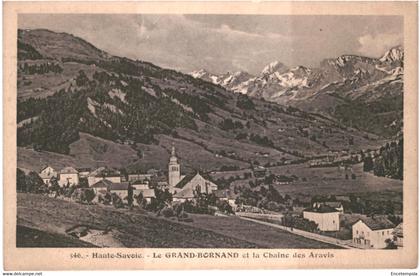 CPA  Carte postale France Le Grand Bornand et chaîne des Aravis VM64153