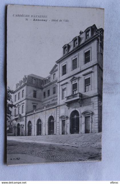 Annonay, hôtel de ville, Ardèche 07