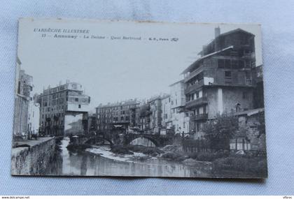 Annonay, la Deume, quai Bertrand, Ardèche 07