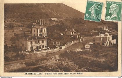 CPA Anthéor L'Hotel des Flots Bleus et les villas