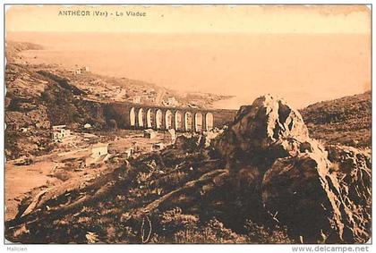 var - ref A838 -  antheor - le viaduc - viaducs - carte bon etat -