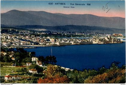 Antibes, Vue generale