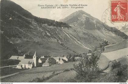 CPA FRANCE 65 " Aragnouet, Vue générale".