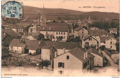 CPA Carte Postale  France  Arches Vue générale 1906  VM78737