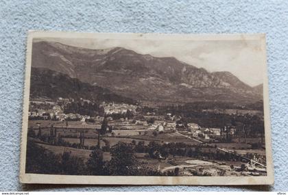 Argelès, vue générale prise de la route des Eaux Bonnes, Pyrénées orientales 66