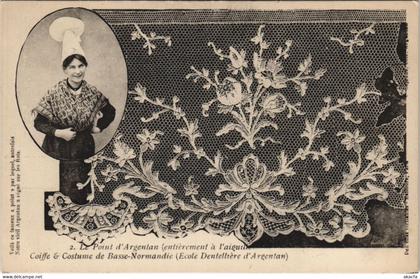 CPA Le Poiut d'ARGENTAN-Coiffe & Costume de Basse Normandie (29465)