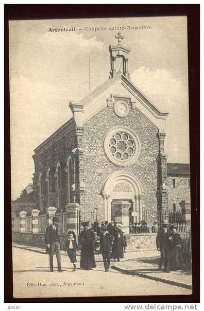 Cpa du 95 Argenteuil Chapelle Sainte Geneviève Arg23