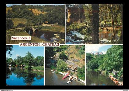 79 - Argenton-Château - Multivues - Canoé Kayak - CPM - Voir Scans Recto-Verso