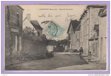 53 - ARGENTRE -- Route de Montsurs