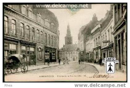 59 Armentières - ARMENTIERES - Entrée de la Rue de Lille - 16 - cpa