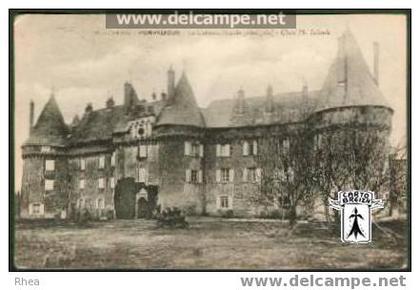 19 Arnac-Pompadour - 20 - Corrèze - POMPADOUR - Le Château (façade principale) - cpa