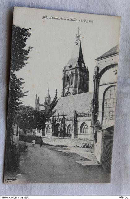 Arques la Bataille, l'église, Seine maritime 76