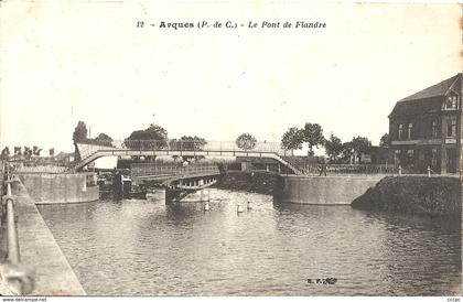 CPA Arques Le Pont de Flandre