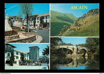 64 - Ascain - Multivues - Automobiles - Train - CPM - Voir Scans Recto-Verso