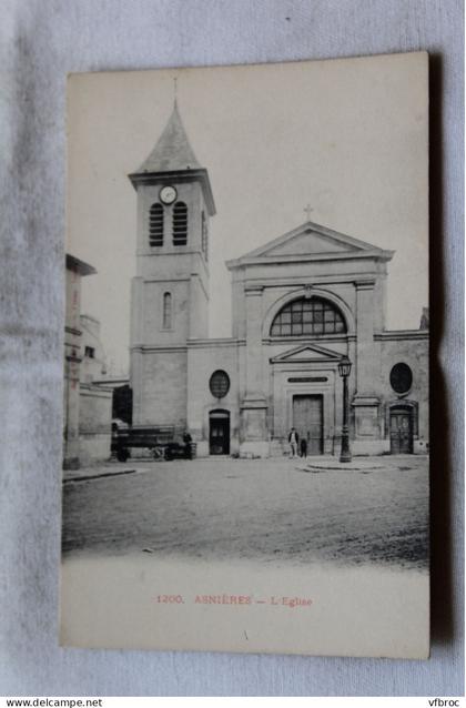 Asnières, l'église, hauts de Seine 92