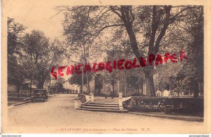 47 - ASTAFFORT - PLACE DU PLATEAU