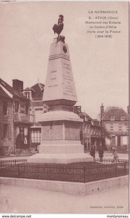 Orne :  près flers :  ATHIS de L ' Orne: le  monument