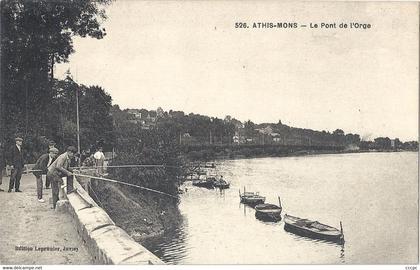 CPA Athis-Mons Le Pont de l'Orge