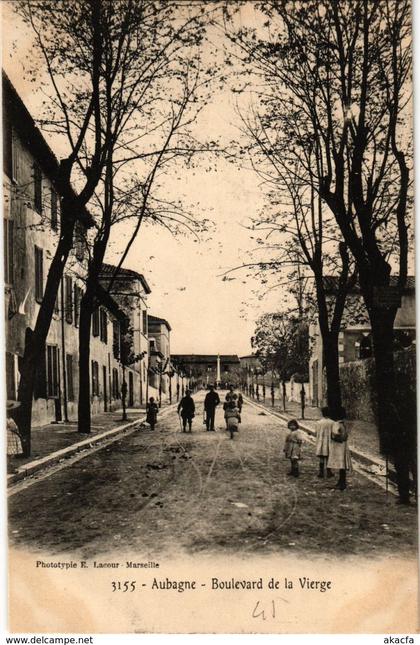 CPA AUBAGNE - Boulevard de la Vierge (285723)