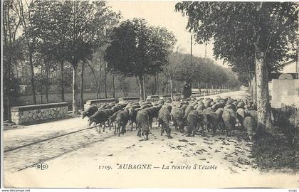 CPA Aubagne La rentrée à l'étable