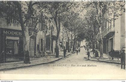 CPA Aubagne Rue Armand Mathieu