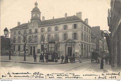 CPA Aubervilliers La Mairie