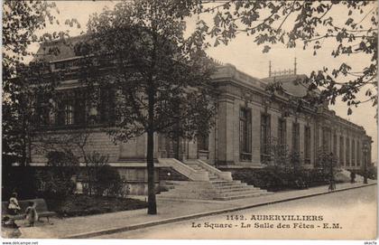 CPA AUBERVILLIERS - Le Square des Fetes (124043)