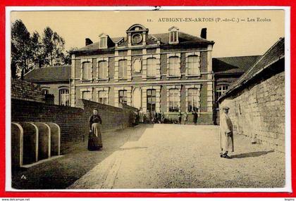 62 - AUBIGNY en ARTOIS --  Lesc Ecoles