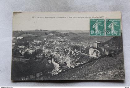 Aubusson, vue panoramique prise du Marchedieu, Creuse 23