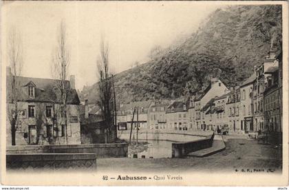 CPA AUBUSSON - Quai Vaveix (121608)