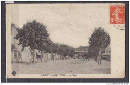 17 - Aulnay de Saintonge - La place