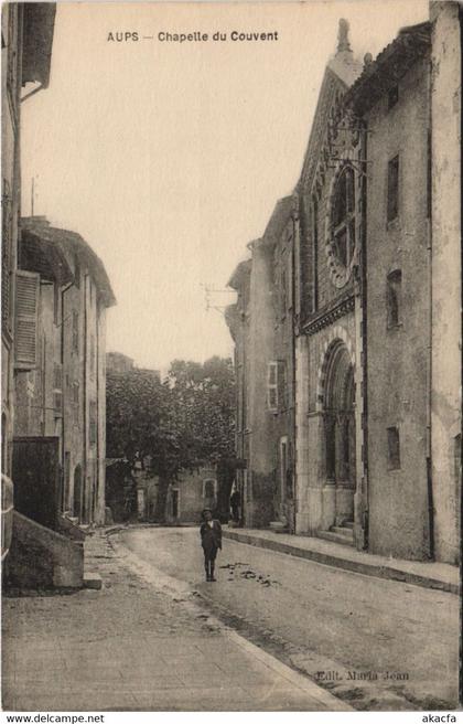 CPA AUPS Chapelle du Couvent (1113057)