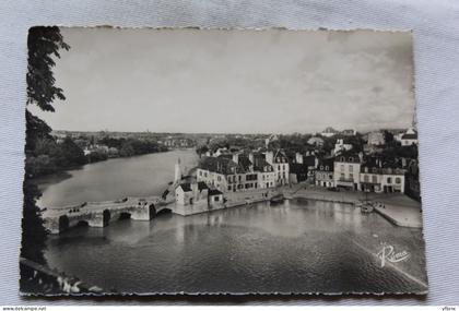 Cpm, Auray, la rivière d'Auray, le vieux port, Morbihan 56