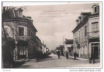 AUREILHAN PRES TARBES  1222 LES HAUTES PYRENEES  ROUTE DE RABASTENS DANS LE VILLAGE (CERCLE RADICAL ET ANIMATION)