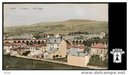 15 Aurillac - Cantal - Aurillac - Panorama -  cpa Rhea D15D  K15014K  C15014C