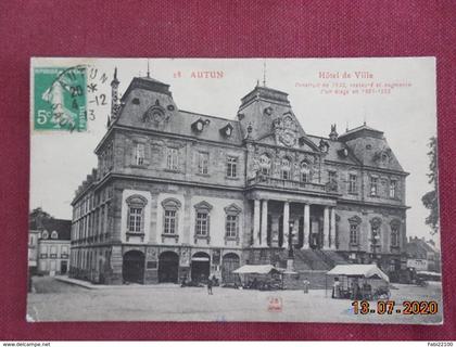 CPA - Autun - Hôtel de Ville