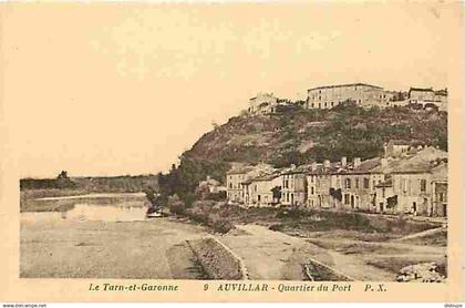 82 - Auvillar - Quartier du Port - Carte Neuve - CPA - Voir Scans Recto-Verso