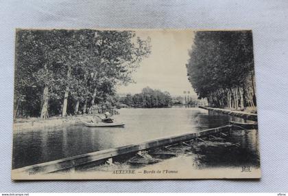 Auxerre, bords de l'Yonne, Yonne 89