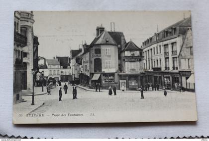 Auxerre, place des Fontaines, Yonne 89