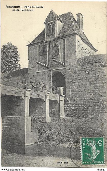 Auxonne - Porte de Comté et son Pont-Levis