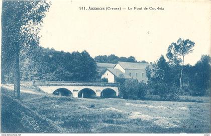 CPA Auzances Le Pont de Courleix