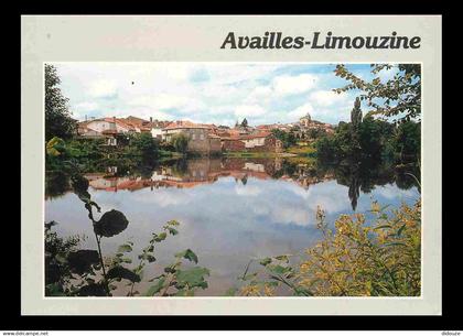 86 - Availles Limouzine - Vue Générale - Le pittoresque village vu de la rive droite de la Vienne - CPM - Carte Neuve -