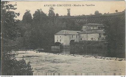 Vienne : Availles- Limouzine, Moulin de Vareilles