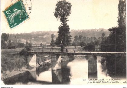 Carte  Postale  ancienne de  AVRANCHES