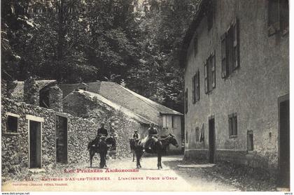 Carte postale ancienne de AX les THERMES