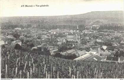 Carte   POSTALE  Ancienne de  AY en CHAMPAGNE -