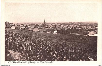 Carte   POSTALE  Ancienne de  AY en CHAMPAGNE -