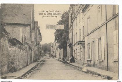 Azay-le-Rideau - Hôtel du Grand-Monarque (Route de Tours)